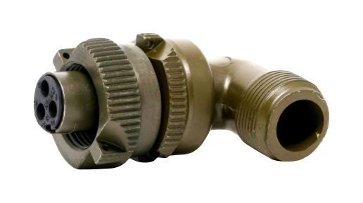 Amphenol Industrial Ms3108A14S-2S. Circular Connector, Plug, 4Pos, 14S-2