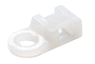 Abb - Thomas & Betts Tc112-Tb Cable Tie Mount, Screw, Nylon, Natural