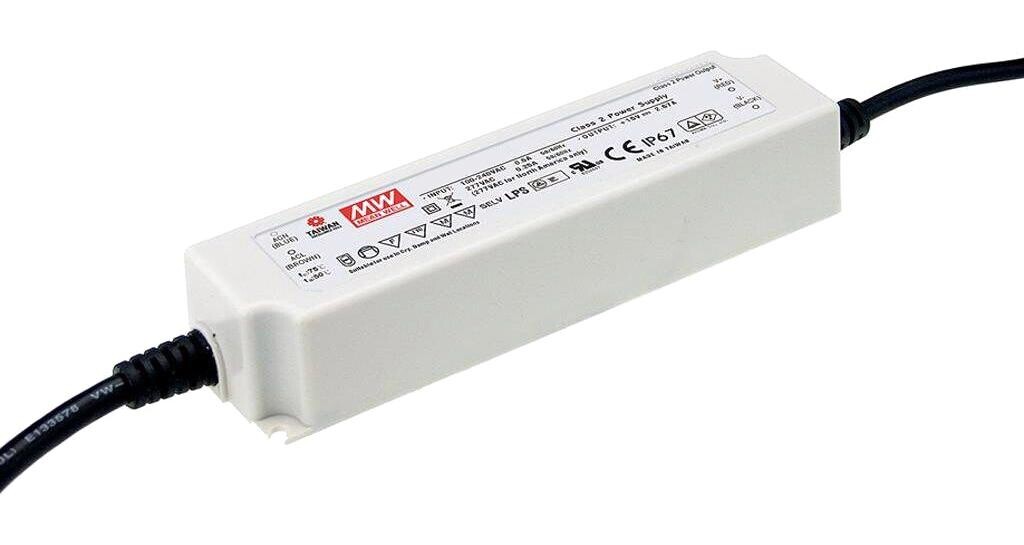 Mean Well Lpf-40-24 Led Driver, Const Current/volt, 40.08W