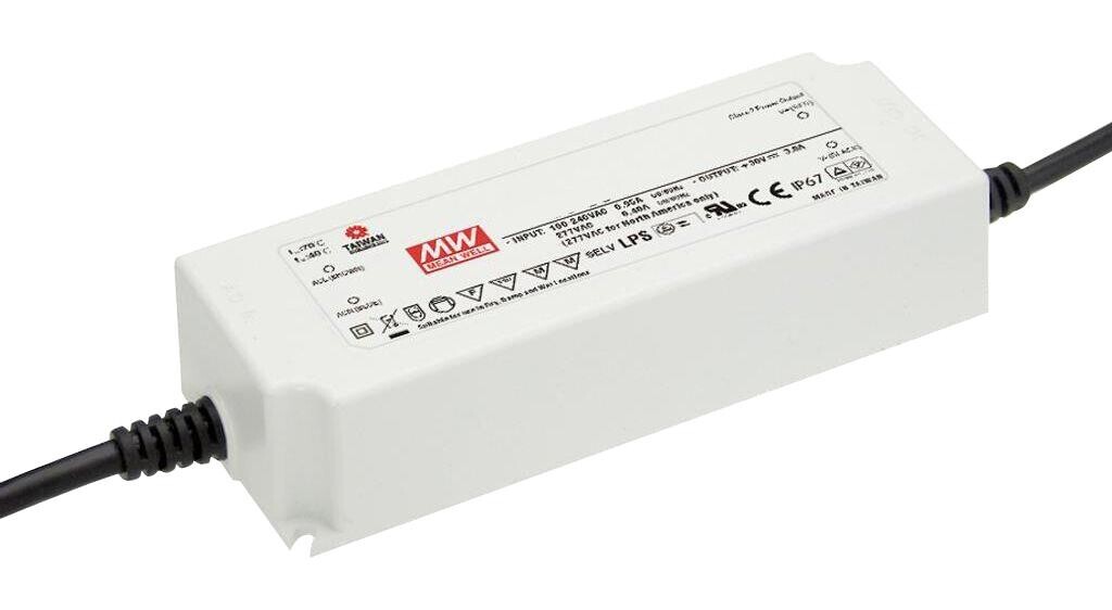 Mean Well Lpf-90-54 Led Driver, Const Current/volt, 90.18W
