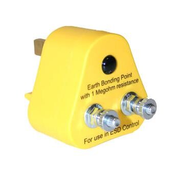 Multicomp Pro Mp005905 Esd Earth Bonding Plug, 2 X M5 Post, Uk