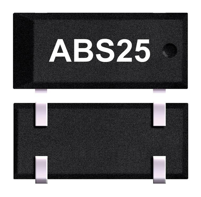 Abracon Abs25-32.768Khz-1-T Crystal, 32.768Khz, 12.5Pf, 8Mm X 3.8Mm