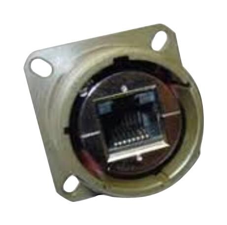 Amphenol Socapex Rjftv2Pem1N Adaptor, Rj45 8P Jack- Rj45 8P Jack