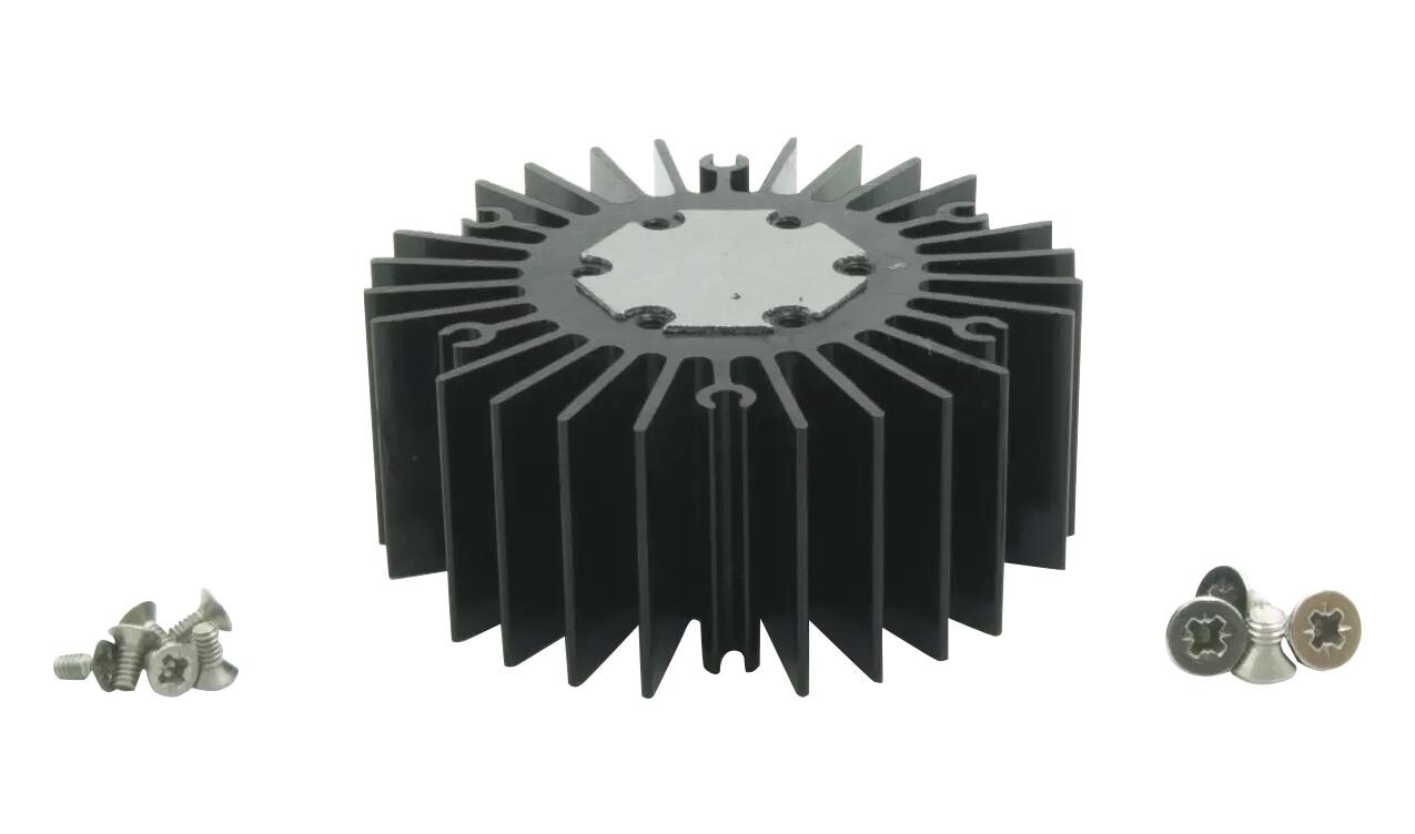 Intelligent Led Solutions Ila-Hsink-Star-50X20Mm-Blk-K. Led Star Heatsink Kit, 50X20Mm, Black