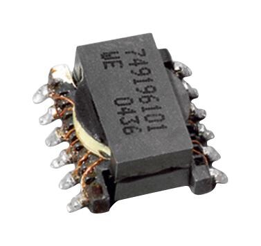 Wurth Elektronik 749196101 Pulse Transformer, 198.6Uh, 1:1:1:1:1:1