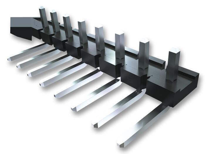 Samtec Hpm-04-04-T-S-Ra Conn, R/a Header, 4Pos, 1Row, 5.08Mm