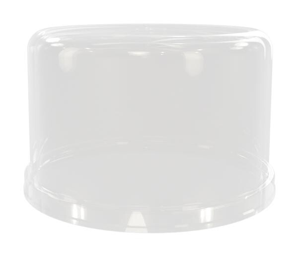 Amphenol Communications Solutions Fls-C80-505-000 Dome Cover, Luminaire, 80Mmx50Mm, White