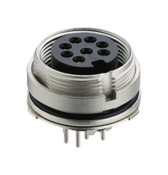 Lumberg 030798-2 06-1 Circular Connector, Plug, 6Pos, Panel