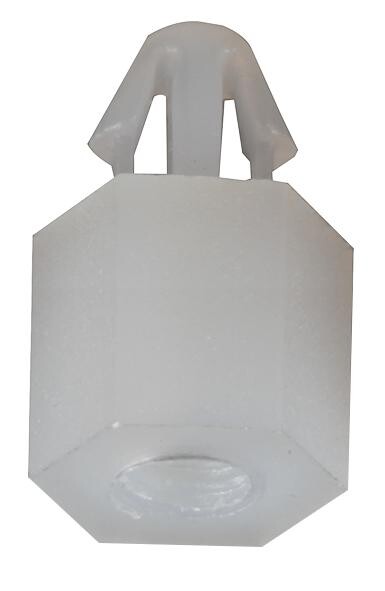Duratool D01464 Pcb Spacer Support, Nylon66, Natural