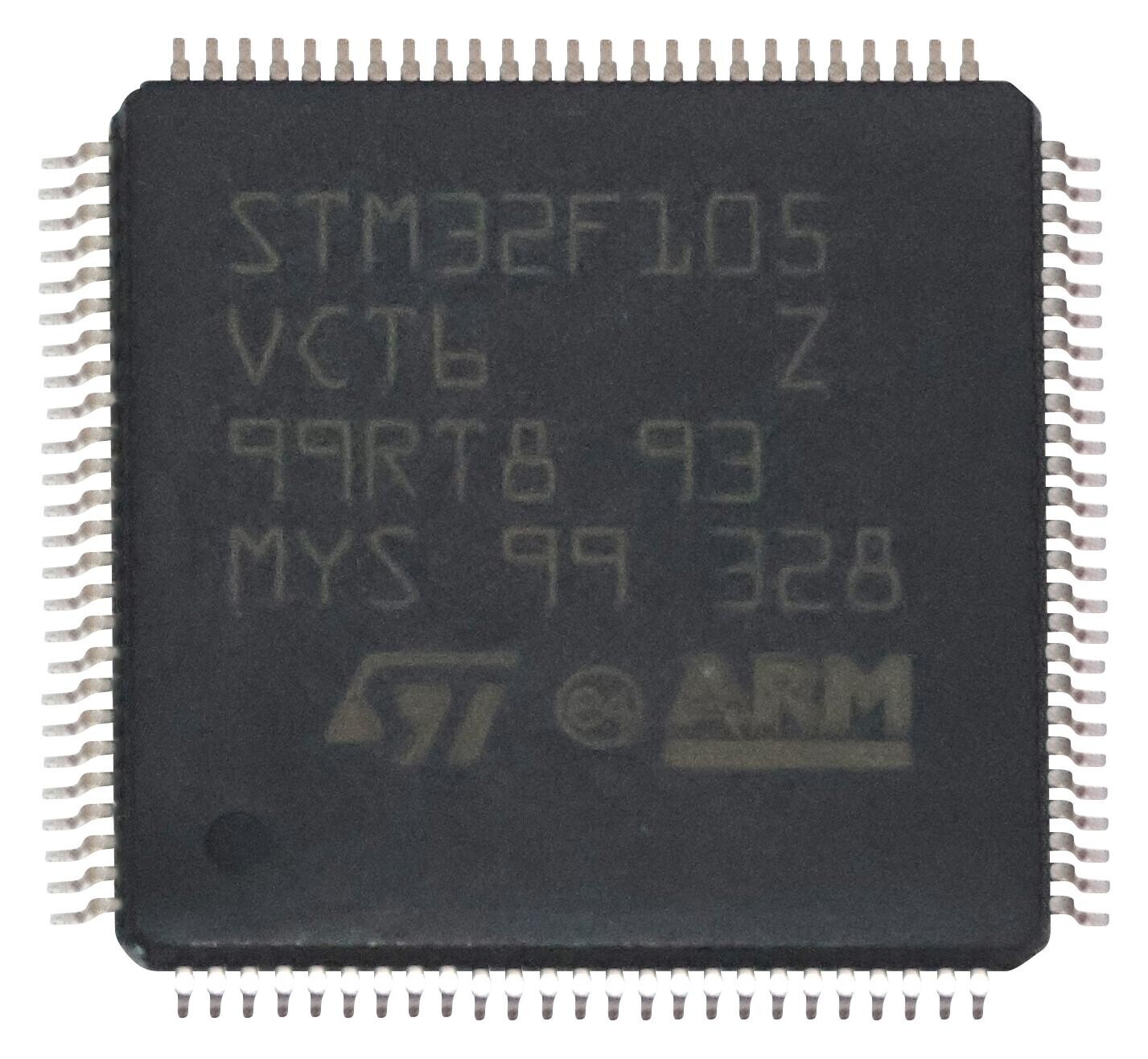 Stmicroelectronics Stm32F105Vct6 Mcu, 32Bit, Cortex-M3, 72Mhz, Lqfp-100