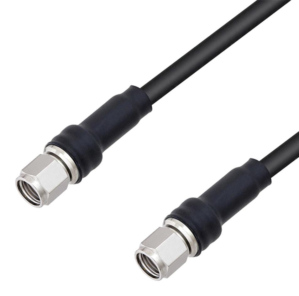 L-Com Lcca30156-Ft2 Rf Coax Cable, Sma Plug-Sma Plug, 2Ft