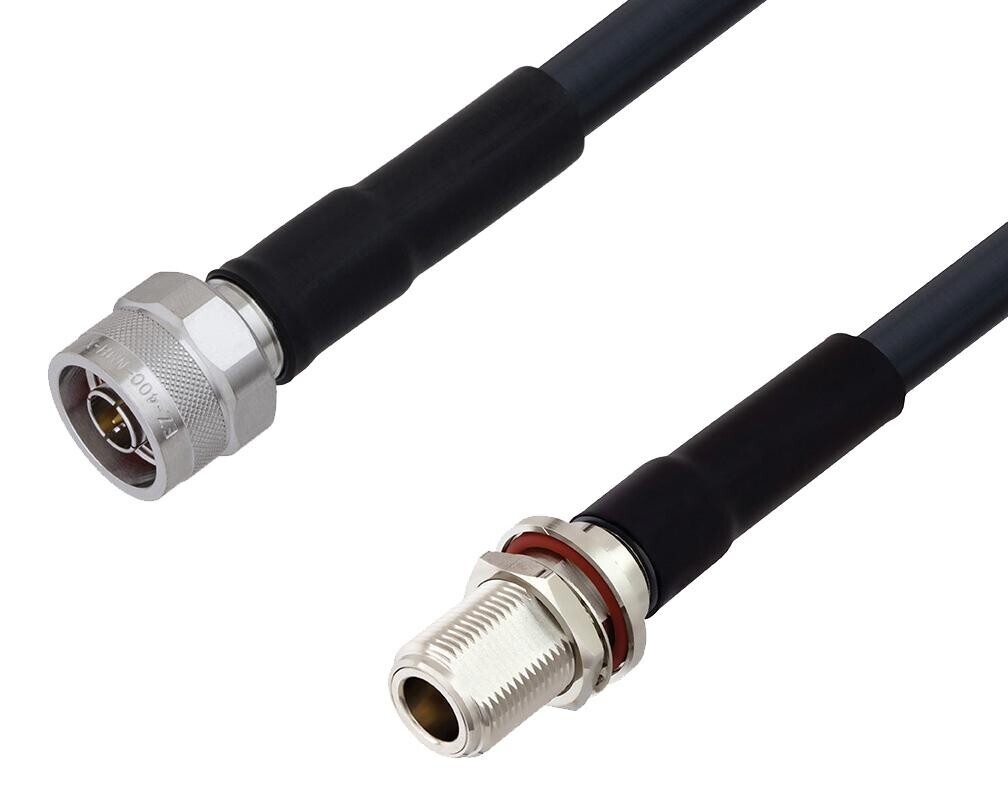 L-Com Lcca30194-Ft10 Rf Coax Cable, N Plug-N Bhd Jack, 10Ft