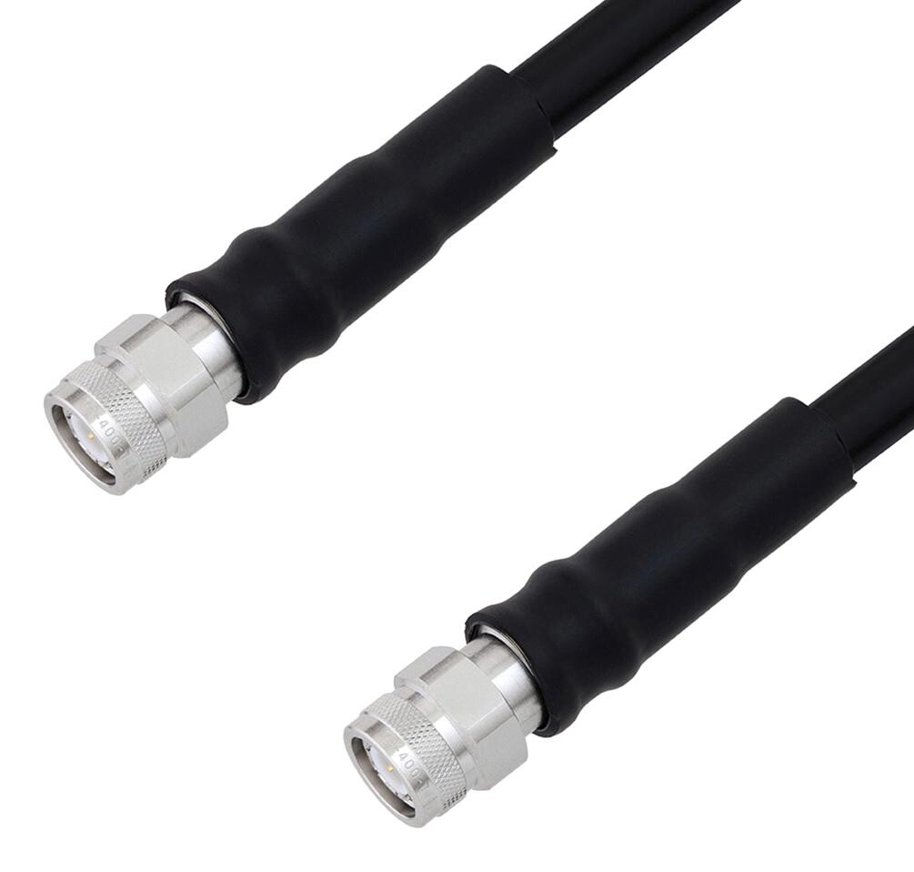 L-Com Lcca30196-Ft2 Rf Coax Cable, Tnc Plug-Tnc Plug, 2Ft