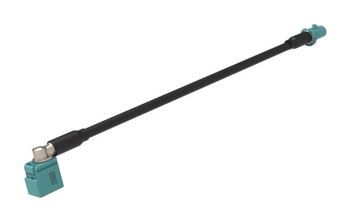 Amphenol Rf 095Fjzfpzah-012. Rf Coax Cable, Fakra R/a Jack-Plug, 12