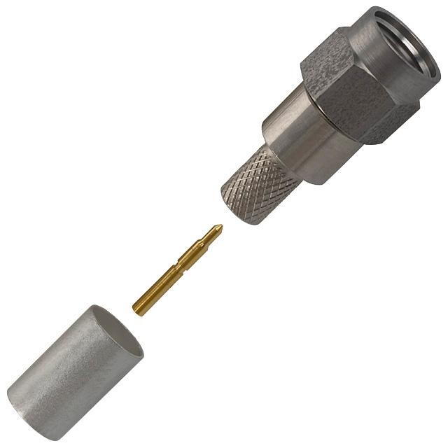 Amphenol Rf 222166 Rf/coaxial, F Plug, Straight, 50 Ohm, Crimp