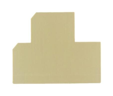 Weidmuller 0631360000 End Plate, Pa66, Beige