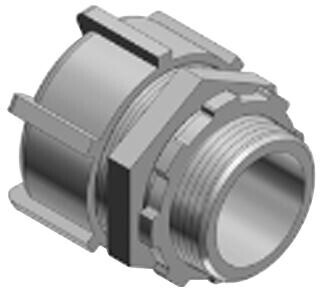 Abb - Thomas & Betts 5232Al Conduit Fitting, Straight Liquidtight, Aluminum, 12.7Mm