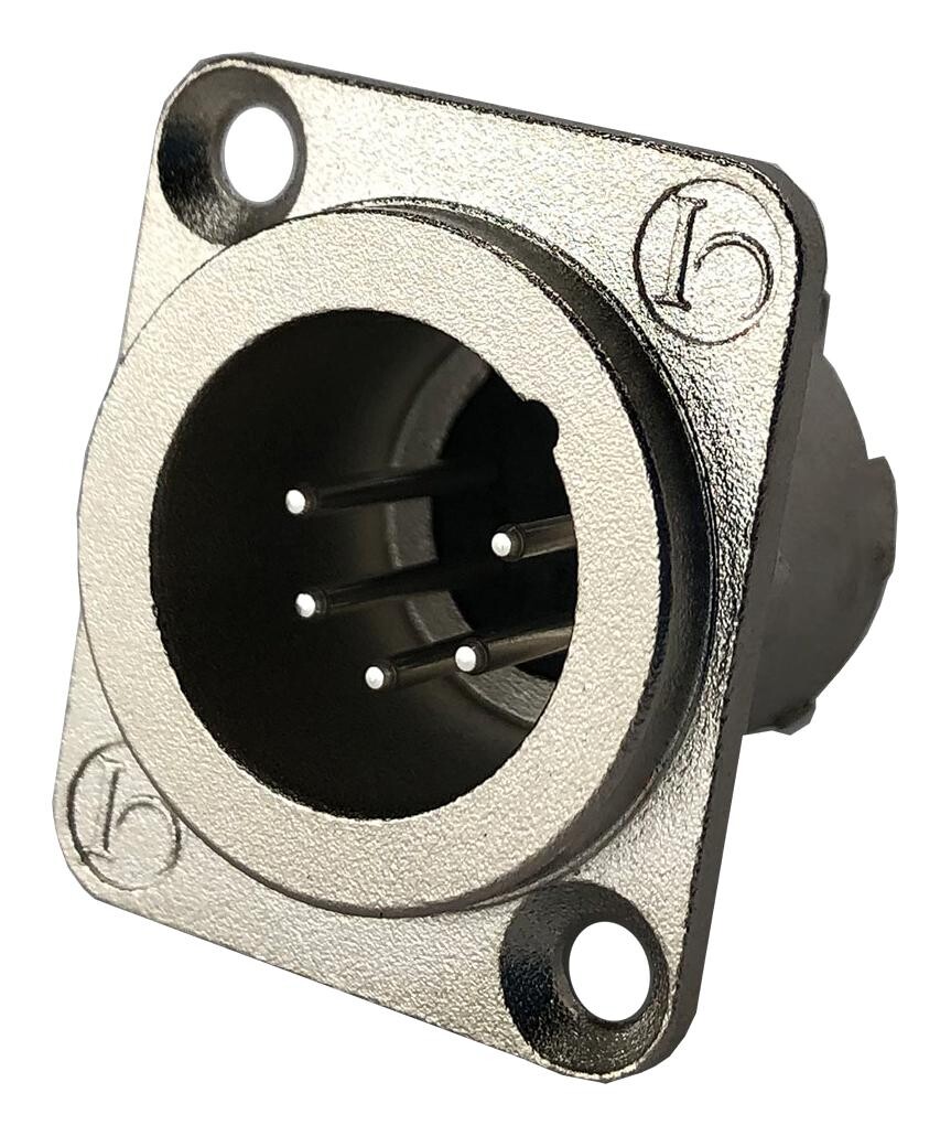 Io Audio Technologies Io-Xlr5-M-Jlx Xlr Connector, Plug, 5Pos, Panel