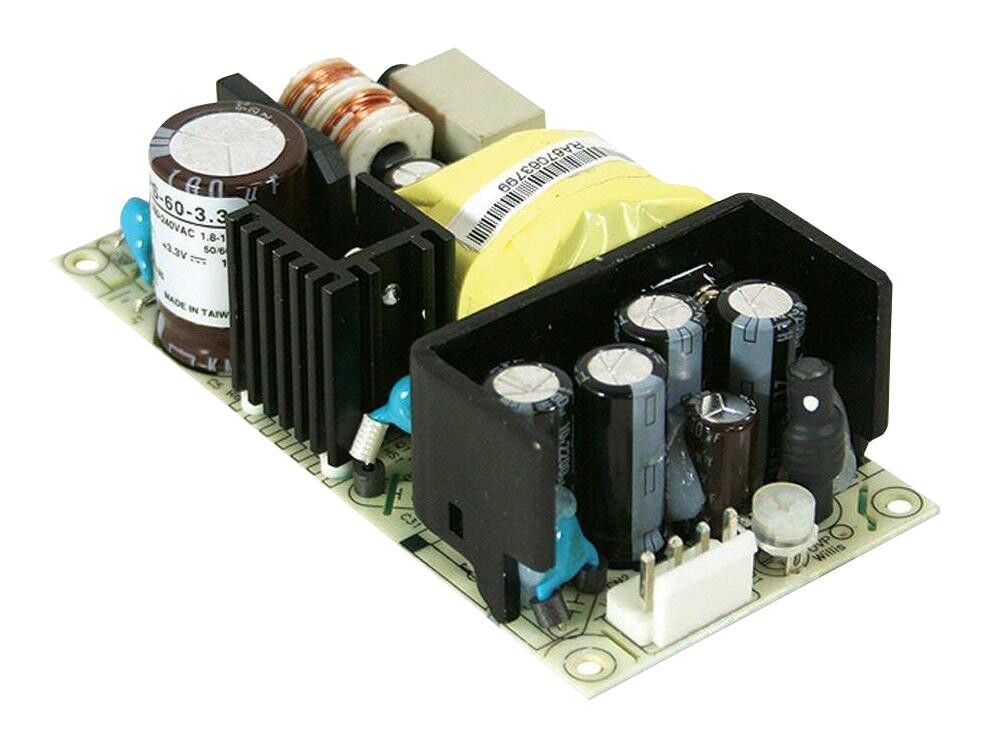 Mean Well Rps-60-15 Power Supply, Ac-Dc, 15V, 4A, 60W