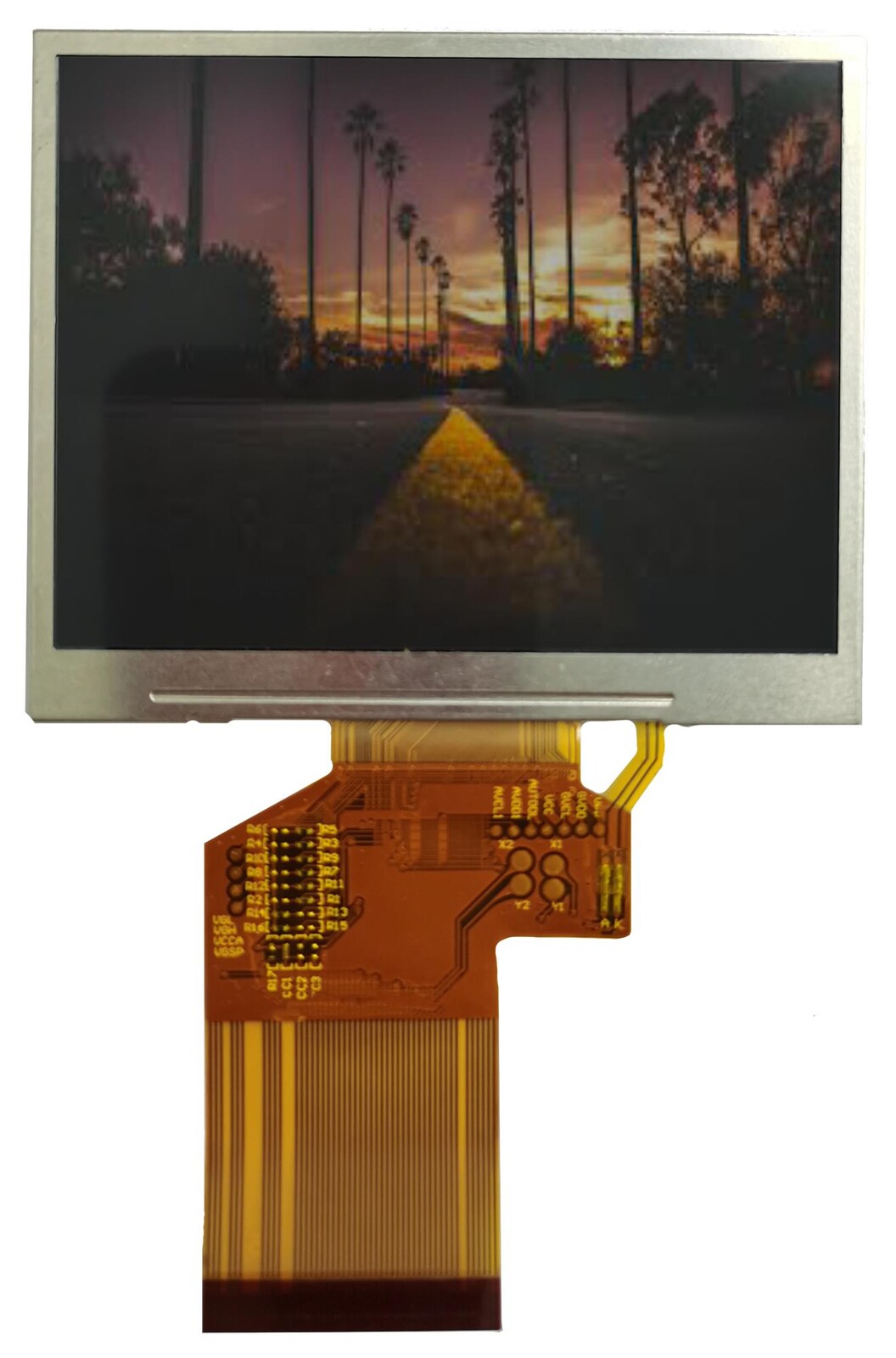 Midas Displays Mdt0350D3Ih-Rgb Lcd Tft Module, 3.5