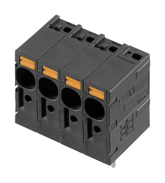 Weidmuller 2473020000 Terminal Block, Wtb, 4Pos, 24-8Awg