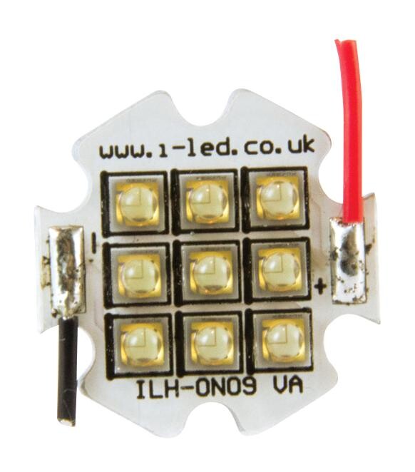 Intelligent Led Solutions Ilh-Ow09-Red1-Sc211-Wir200. Led Module, Red, 625Nm, 639Lm, 7.25W