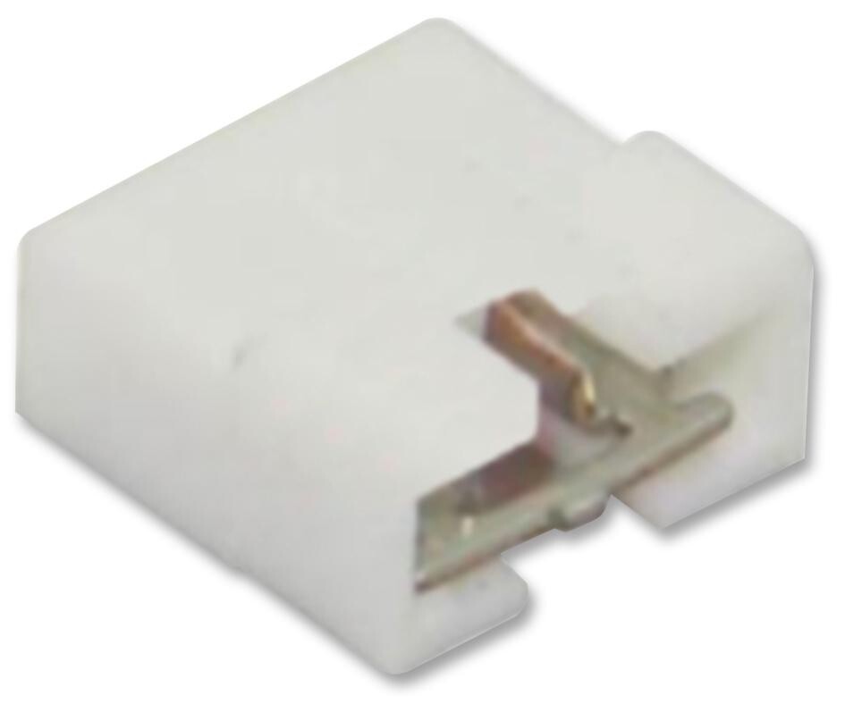 Amphenol Communications Solutions 68786-302Lf Jumper, White, Tin/lead, 2Way