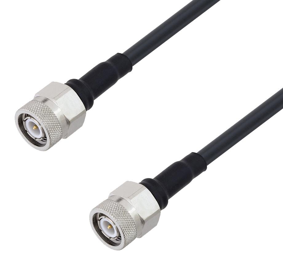 L-Com Lcca30157-Ft1.5 Rf Coax Cable, Tnc Plug-Tnc Plug, 1.5Ft