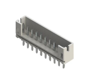 Edac 140-510-415-001. Pin Header Conn, Brass, 10Pos, 1Row, 2Mm