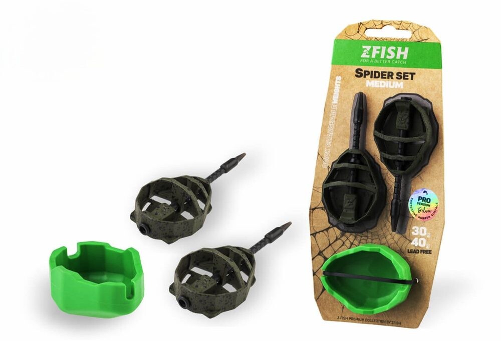 Zfish Sada Method Feeder Spider Set Medium + Formička - 30+40g