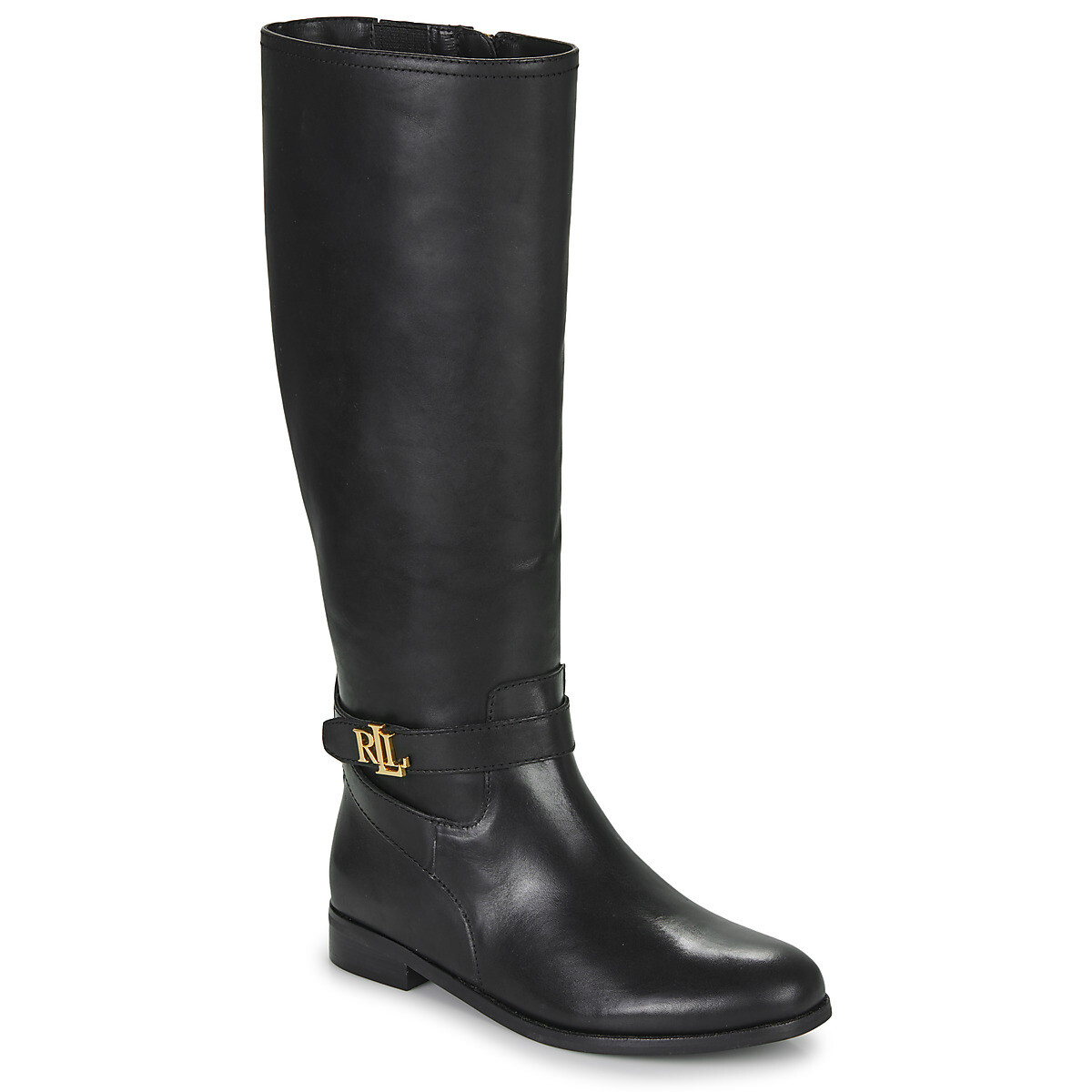 Lauren Ralph Lauren  BRITTANEY-BOOTS-TALL BOOT  Černá