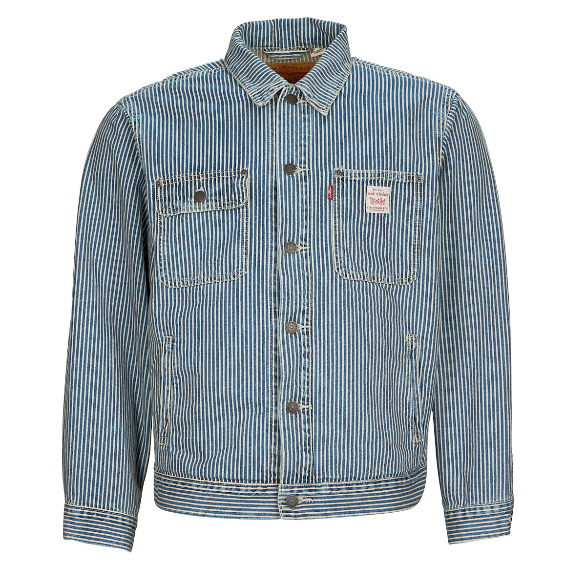 Levis  SUNRISE TRUCKER  Modrá