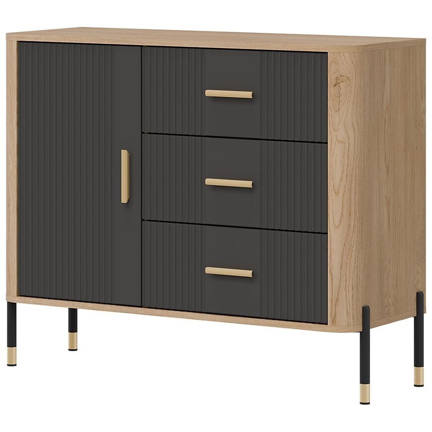 Komoda Dante DT03 dub cremona/antracit