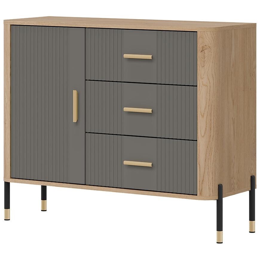 Komoda Dante DT03 dub cremona/šedá