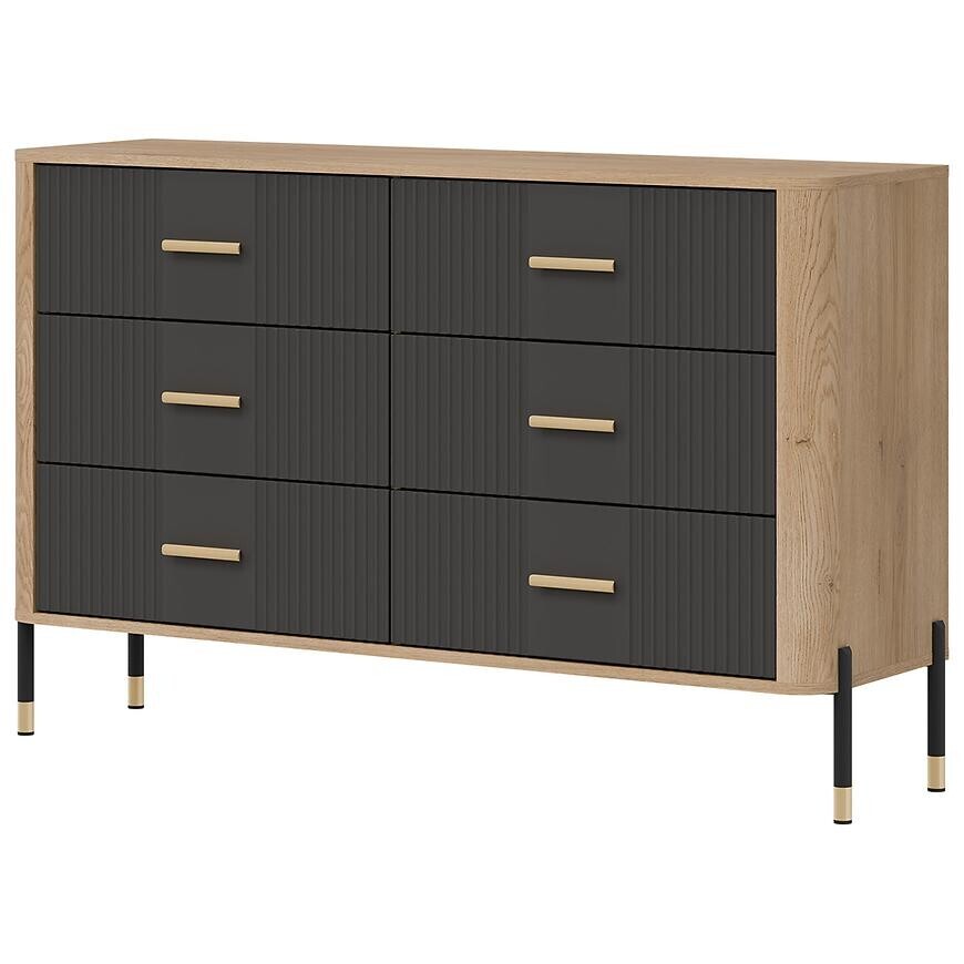 Komoda Dante DT04 dub cremona/antracit