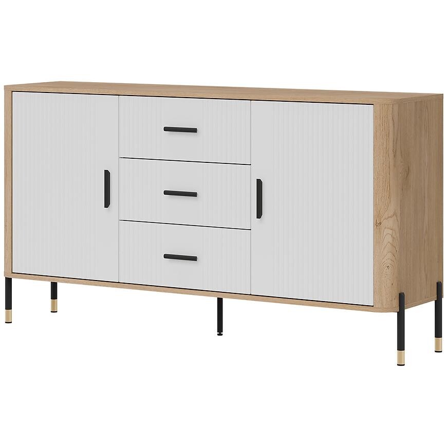 Komoda Dante DT06 dub cremona/bílá