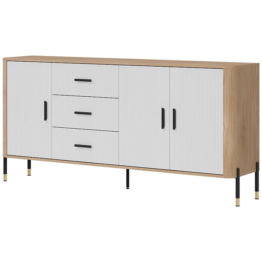 Komoda Dante DT07 dub cremona/bílá