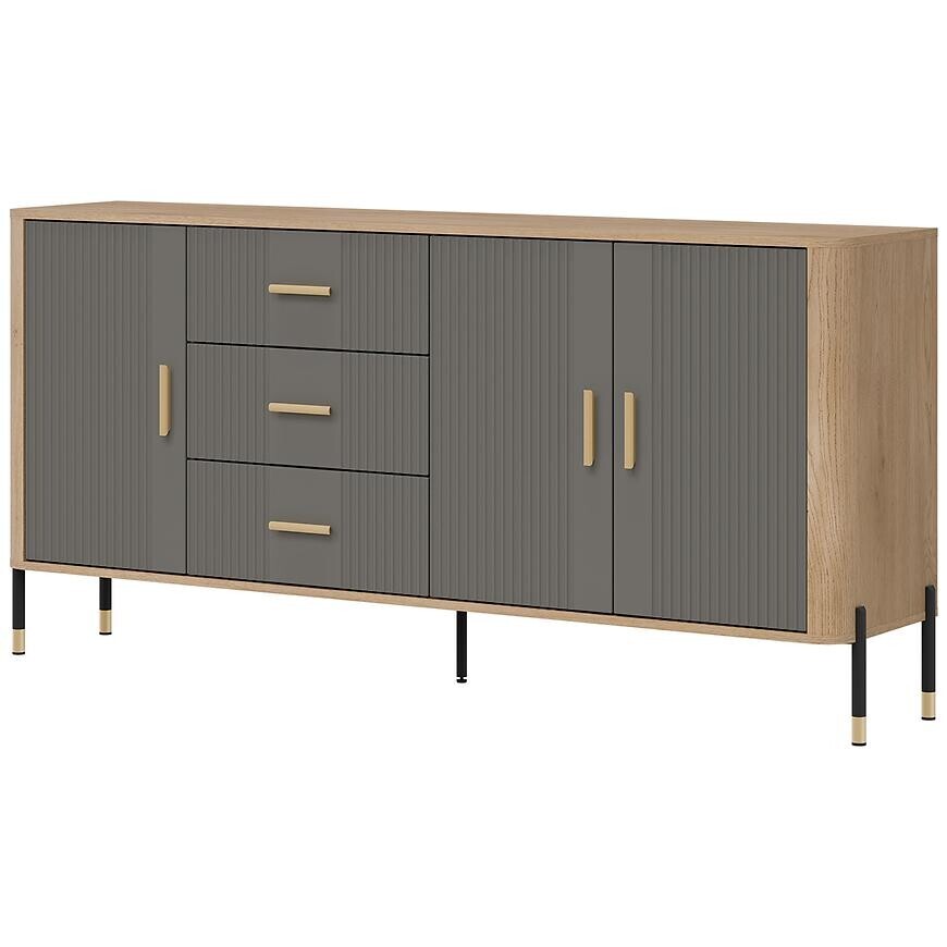 Komoda Dante DT07 dub cremona/šedá