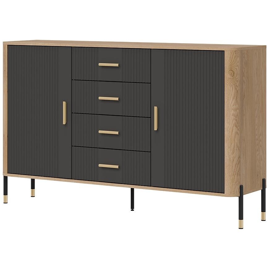 Komoda Dante DT09 dub cremona/antracit