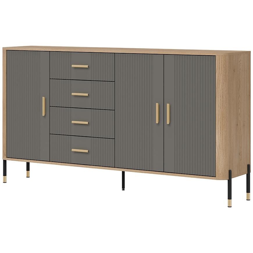 Komoda Dante DT10 dub cremona/šedá