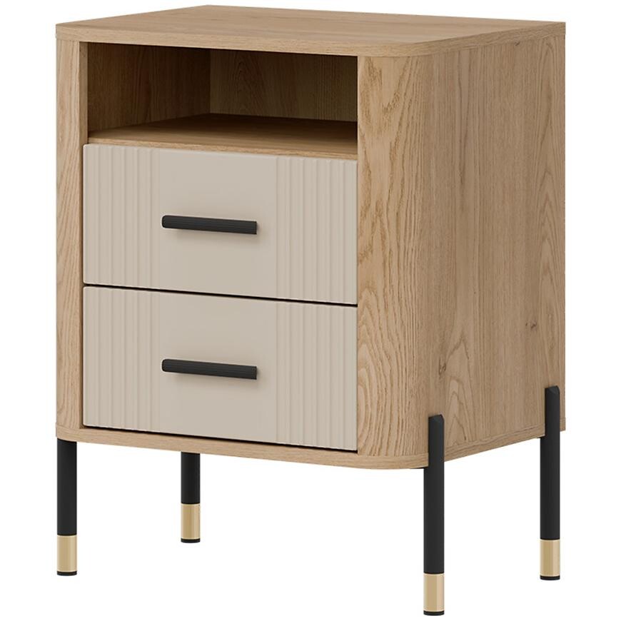 Noční stolek Dante Dt22 dub cremona/kašmír