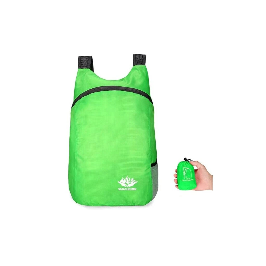 Voděodolný skládací batoh Yiwu - zelený