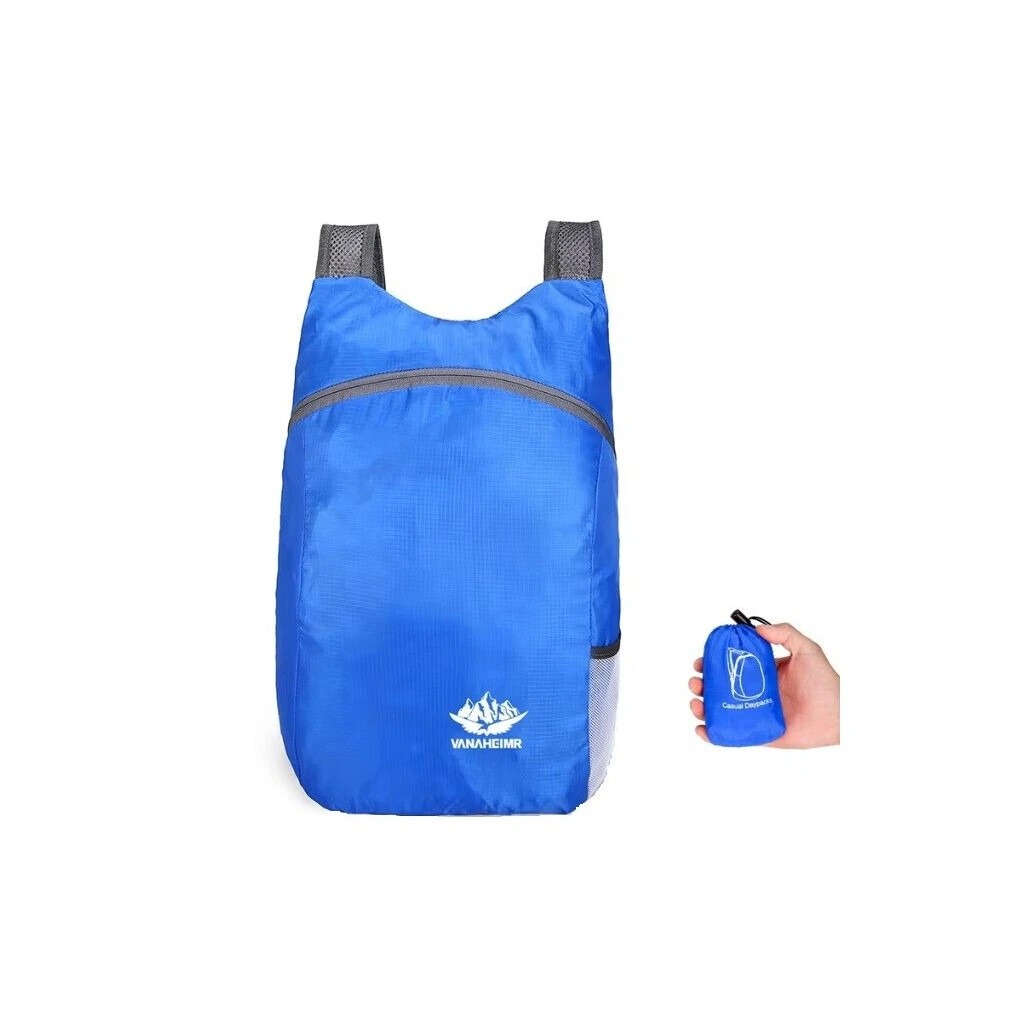 Voděodolný skládací batoh Yiwu - modrý