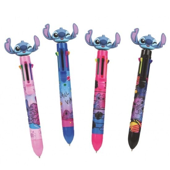 CoolPack Gumovací pero CoolPack - Stitch - 8barevné - 91330PTR