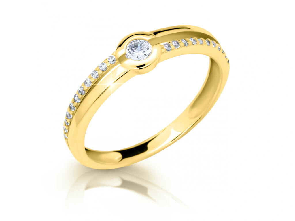 Cutie Diamonds Prsten ze žlutého zlata s diamanty DZ6808-2543-10-X-1 61 mm