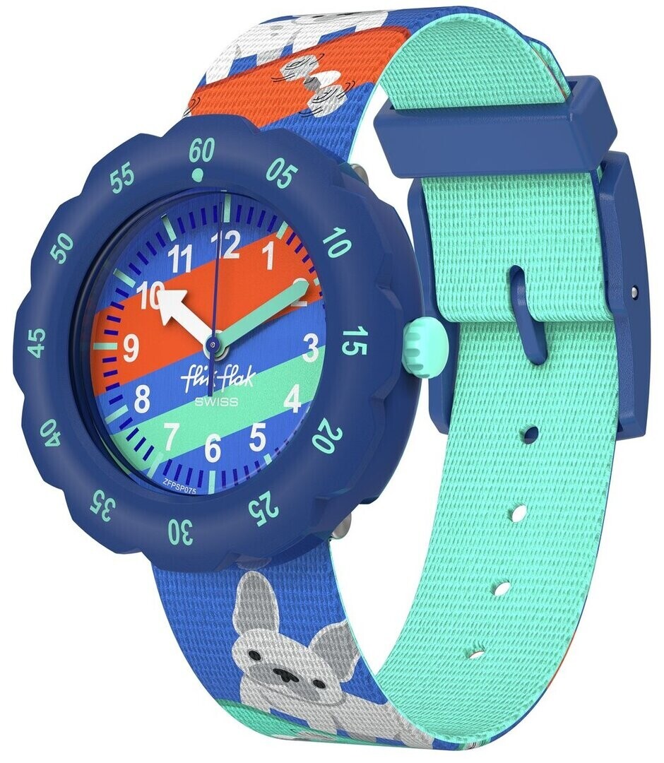 Flik Flak Dětské hodinky Skating Frenchie ZFPSP075