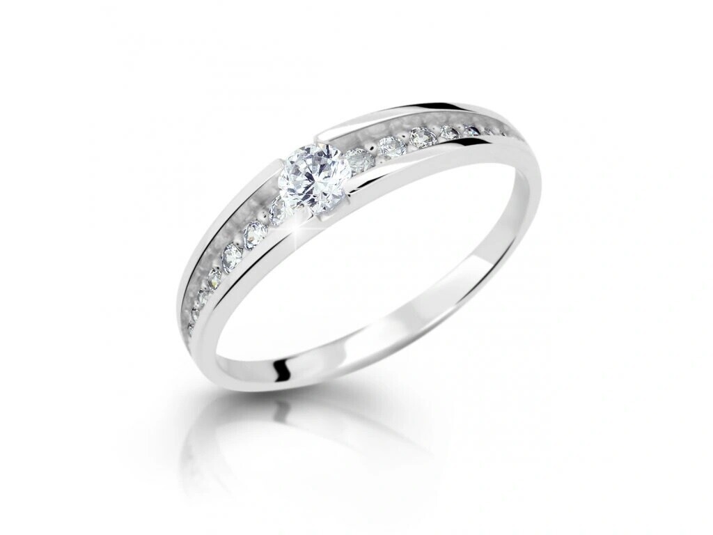 Cutie Diamonds Prsten z bílého zlata s diamanty DZ6723-2804-10-X-2 61 mm