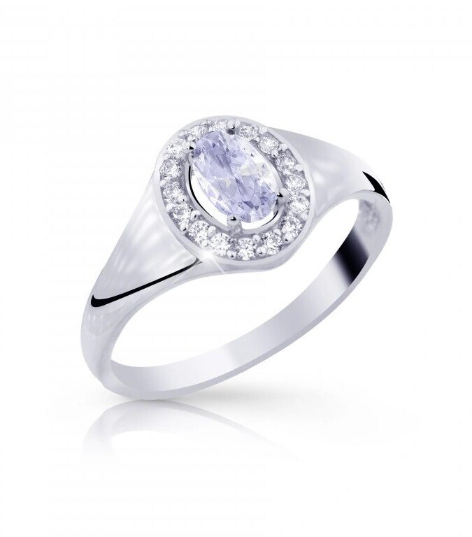 Cutie Jewellery Luxusní prsten ze zlata se zirkony Z8055-10-X-2 62 mm