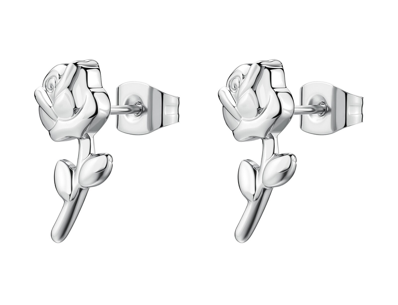 Brosway Půvabné ocelové náušnice Růže Chakra BHKE198