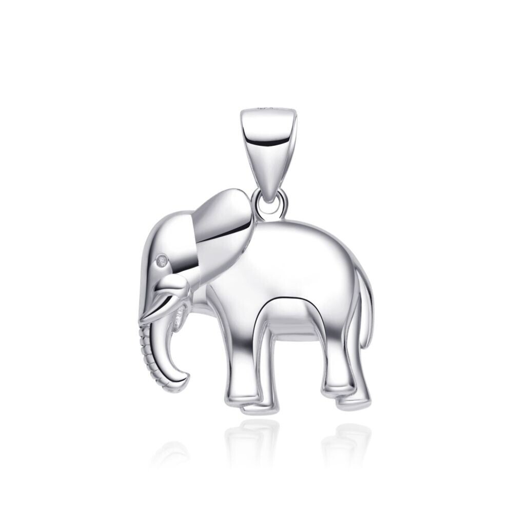 MOISS Stříbrný přívěsek Slon P0001539